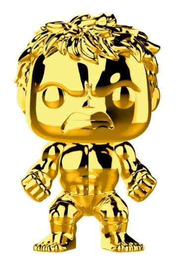Marvel Studios 10 POP! Marvel Vinyl Figur Hulk (Chrome) 9 cm