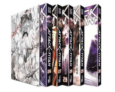 Attack on Titan 26-30 im Sammelschuber
