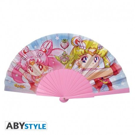 Sailor Moon Fächer Sailor Moon & Chibi moon