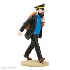 Tim und Struppi Resin Haddock unterwegs 12cm