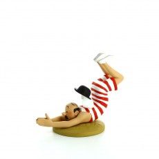 Tim und Struppi Resin Schultze im Badeanzug 12cm