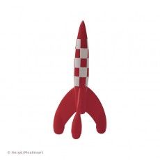 Tim und Struppi PVC Rakete 8,5cm
