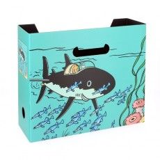 Tim und Struppi Ordnerbox Haifisch U-Boot