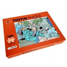 Tim und Struppi Puzzle Schwerelos in der Rakete 1000 Teile