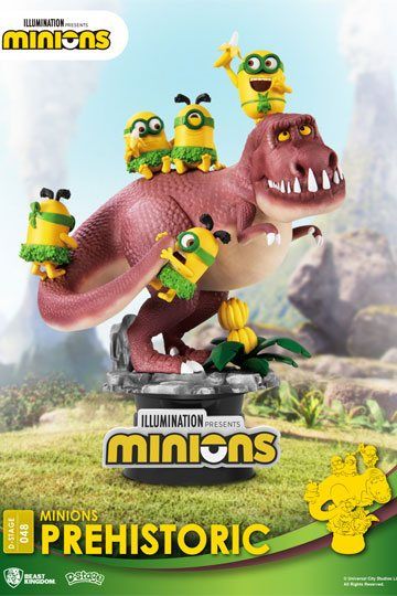 Minions D-Stage PVC Diorama Prehistoric 15 cm