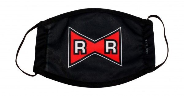 Dragon Ball Red Ribbon Logo Stoffmaske