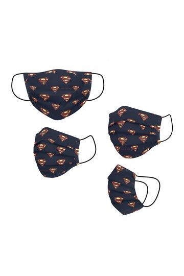 DC Superman Stoffmaske Logo