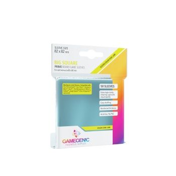 Gamegenic Brettspielhüllen 82x82 mm Transparent (50 Stück)