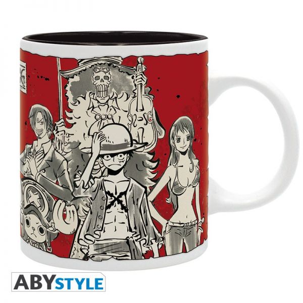 One Piece Tasse Ruffys Crew japanischer Stil