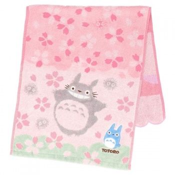 Ghibli Mein Nachbar Totoro Handtuch Kirschblüten