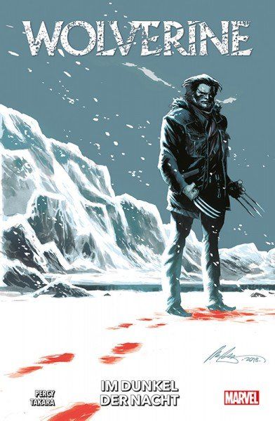 Wolverine Im Dunkel der Nacht