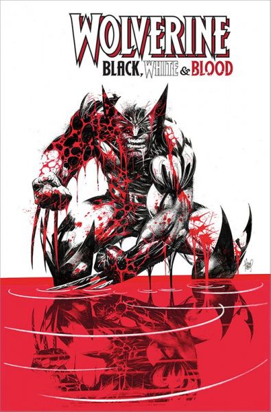 Wolverine Schwarz, Weiß und Blut