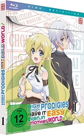 High School Prodigies Have It Easy Even In Another World 01 Blu-ray