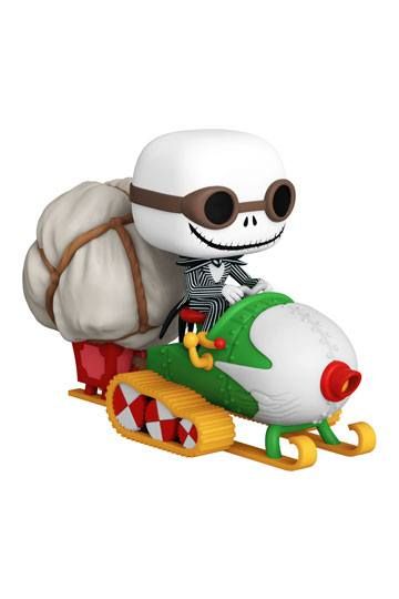 Nightmare before Christmas Funko POP! Rides Vinyl Figur Jack w/Goggles & Snowmobile 18 cm