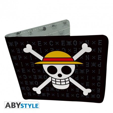 One Piece Geldbörse Ruffy Totenkopf