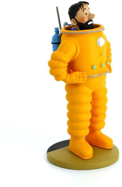 Tim und Struppi Resin Haddock im Astronautenanzug 12cm