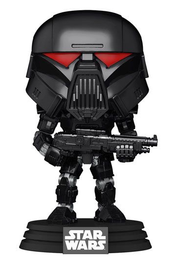 Star Wars The Mandalorian Funko POP! TV Vinyl Figur Dark Trooper 9 cm
