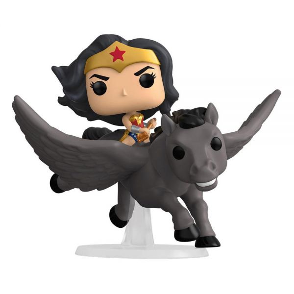 Wonder Woman Funko POP! Rides Vinyl Figur Wonder Woman 80th on Pegasus 15 cm