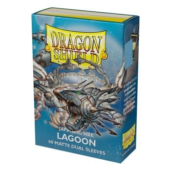 Dragon Shield Dual Matte Hüllen japanische Größe Lagoon 'Saras' (60 Stück)