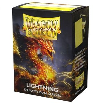 Dragon Shield Dual Matte Hüllen Standardgröße Lightning 'Ailia' (100 Stück)