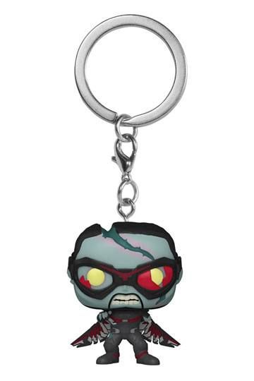 Marvel What If...? Pocket Funko POP! Vinyl Schlüsselanhänger 4 cm Zombie Falcon