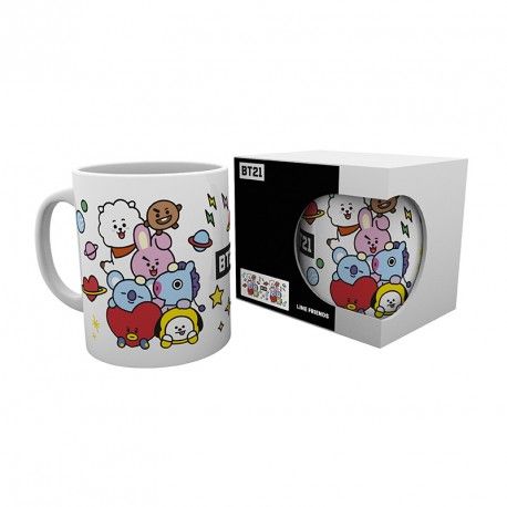 BT21 Tasse 320ml Line Friends Stapel