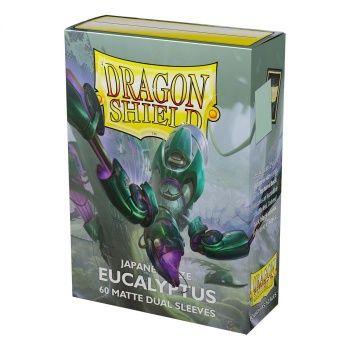Dragon Shield Dual Matte Hüllen japanische Größe Eucalyptus 'Lehel' (60 Stück)