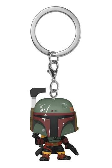Star Wars The Book of Boba Fett Pocket Funko POP! Vinyl Schlüsselanhänger 4 cm Boba Fett