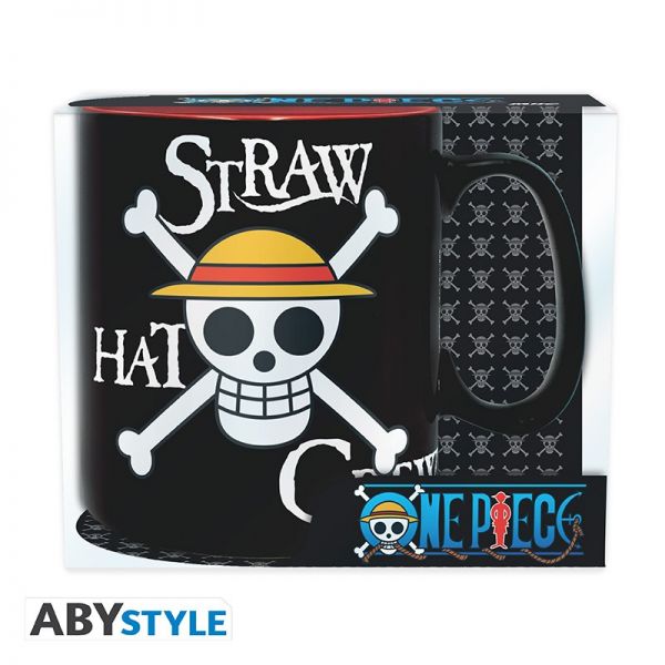 One Piece Tasse Luffy & Skull