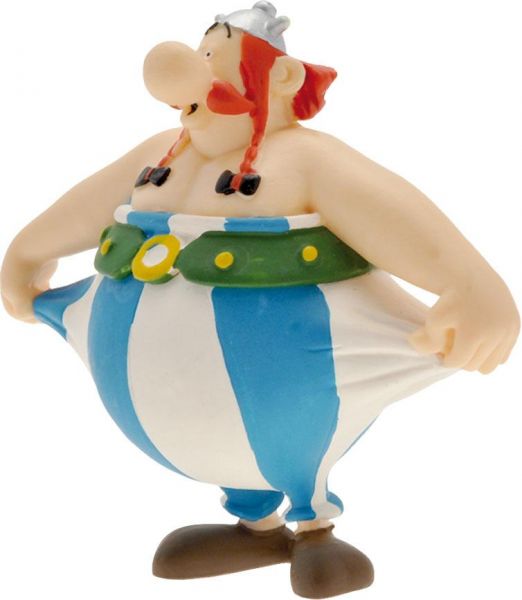 Asterix PVC Figur Obelix dehnt Hosentasche