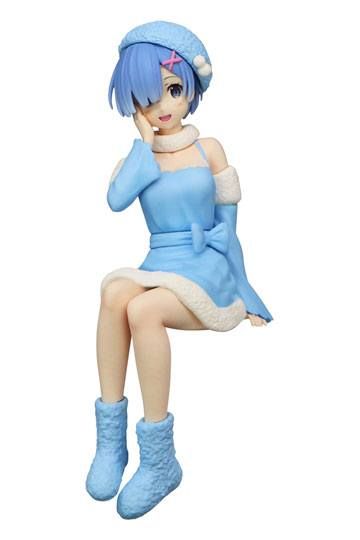 Re:Zero Noodle Stopper PVC Statue Rem Snow Princess 14 cm