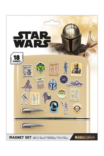 Star Wars: The Mandalorian Magnete Set Bounty Hunter