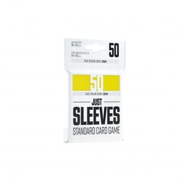 Just Sleeves Hüllen Standardgröße Gelb (50 Stück)
