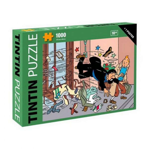 Tim und Struppi Puzzle Drehtür 1000 Teile