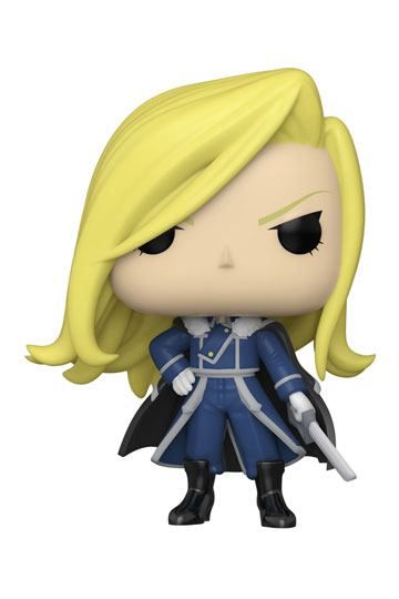 Fullmetal Alchemist Brotherhood Funko POP! Animation Vinyl Figur Olivier Armstrong with Sword 9 cm