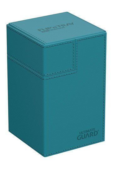 Ultimate Guard Flip`n`Tray 100+ XenoSkin Monocolor Petrolblau