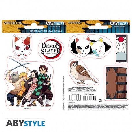 Stickerset Demon Slayer