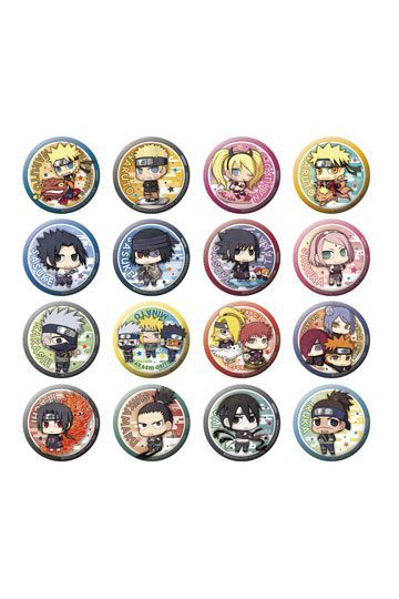 Naruto Metall Ansteck-Buttons 5 cm New Era