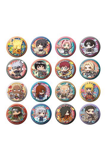 Naruto Metall Ansteck-Buttons 5 cm Ninkaitaisen