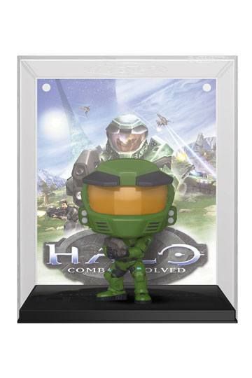 Halo Funko POP! Game Cover Vinyl Figur Master Chief 9 cm
