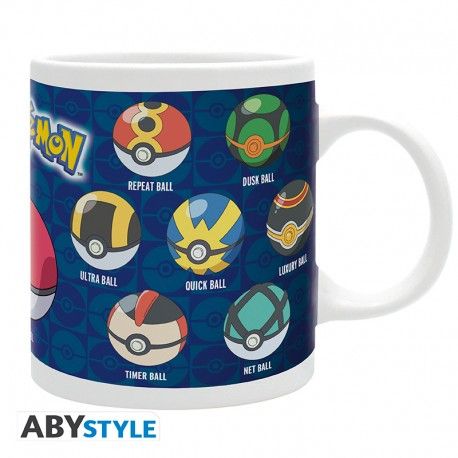 Pokemon Tasse 320ml Bälle