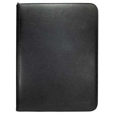 Ultra Pro Vivid 9-Pocket PRO-Binder mit Reißverschluss Schwarz