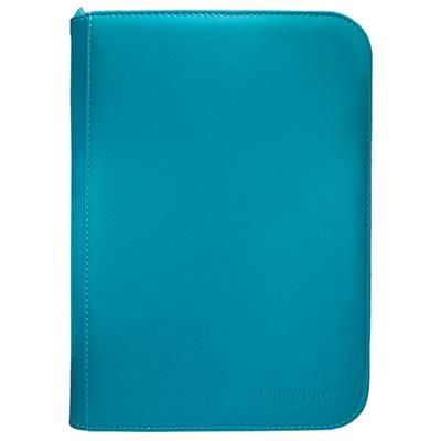 Ultra Pro Vivid 4-Pocket PRO-Binder mit Reißverschluss Türkis