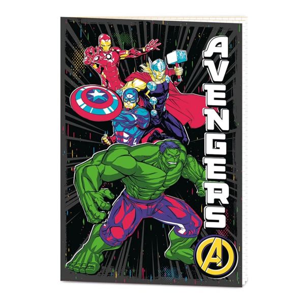 Marvel Avengers Arbeitsheft A5 Be Bold