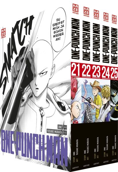 One-Punch Man 21-25 im Sammelschuber