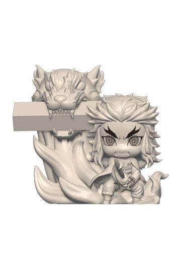 Demon Slayer: Kimetsu no Yaiba Hold PVC Statue Rengoku Kyojuro 8 cm