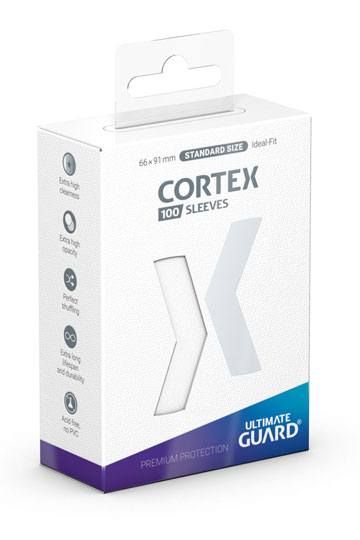 Ultimate Guard Cortex Hüllen Standardgröße Weiß (100 Stück)