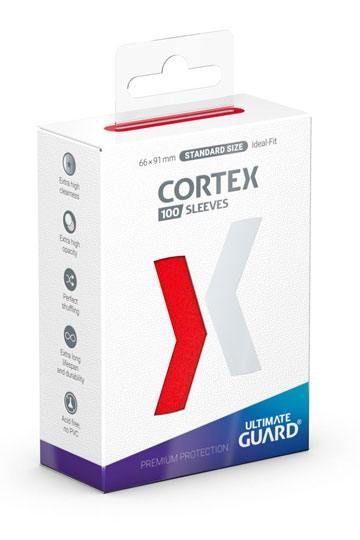 Ultimate Guard Cortex Hüllen Standardgröße Rot (100 Stück)