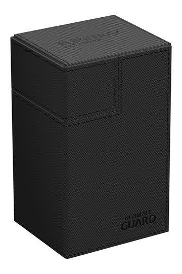 Ultimate Guard Flip`n`Tray 80+ XenoSkin Monocolor Schwarz