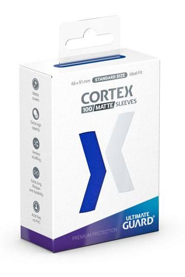 Ultimate Guard Cortex Hüllen Standardgröße Matt Blau (100 Stück)